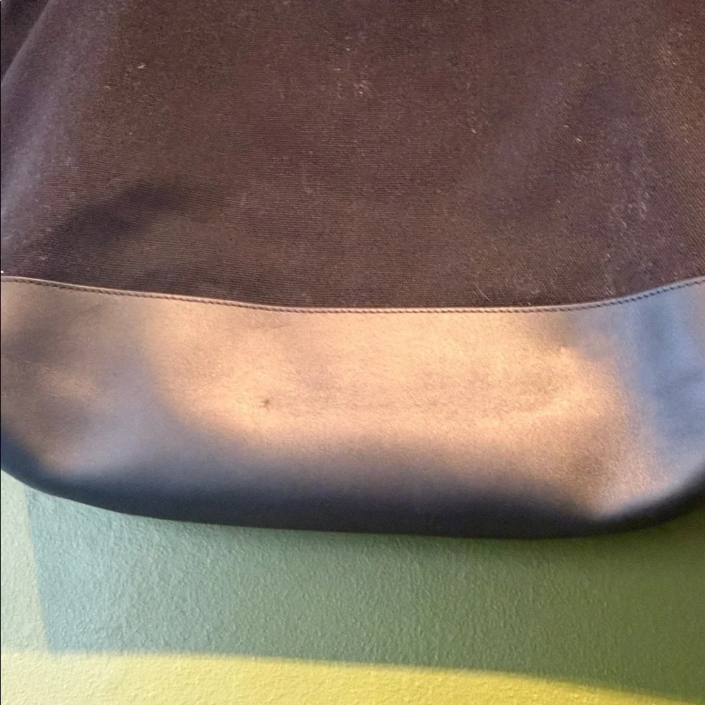 Want Les Essentials Branded O’Hare Black Leather Tote Bag
